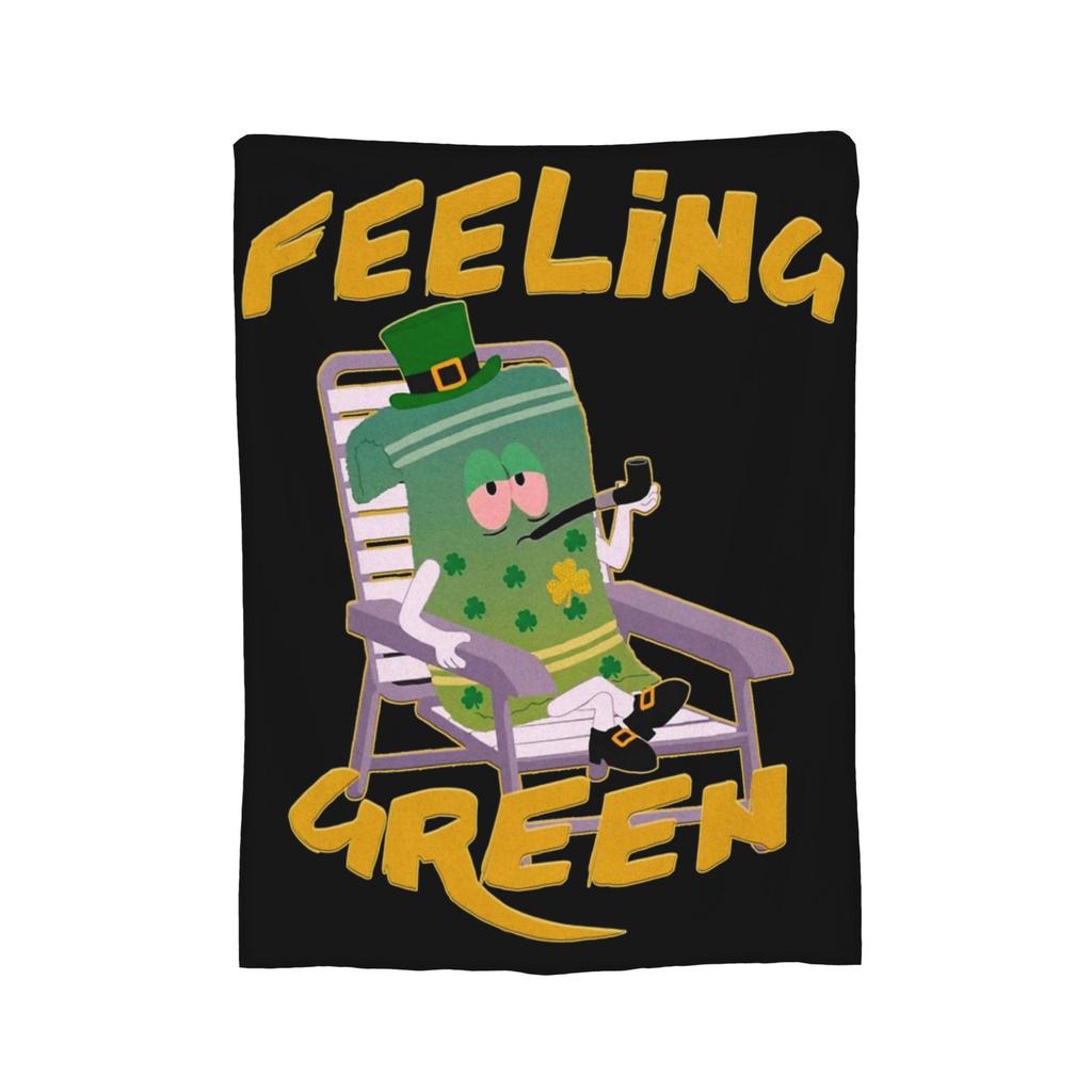 I Love Cheesy Poofs South-Parks Blanket Fleece Print Cartman Multifunction Lightweight Thin Throw Blanket for Home Couch Quilt