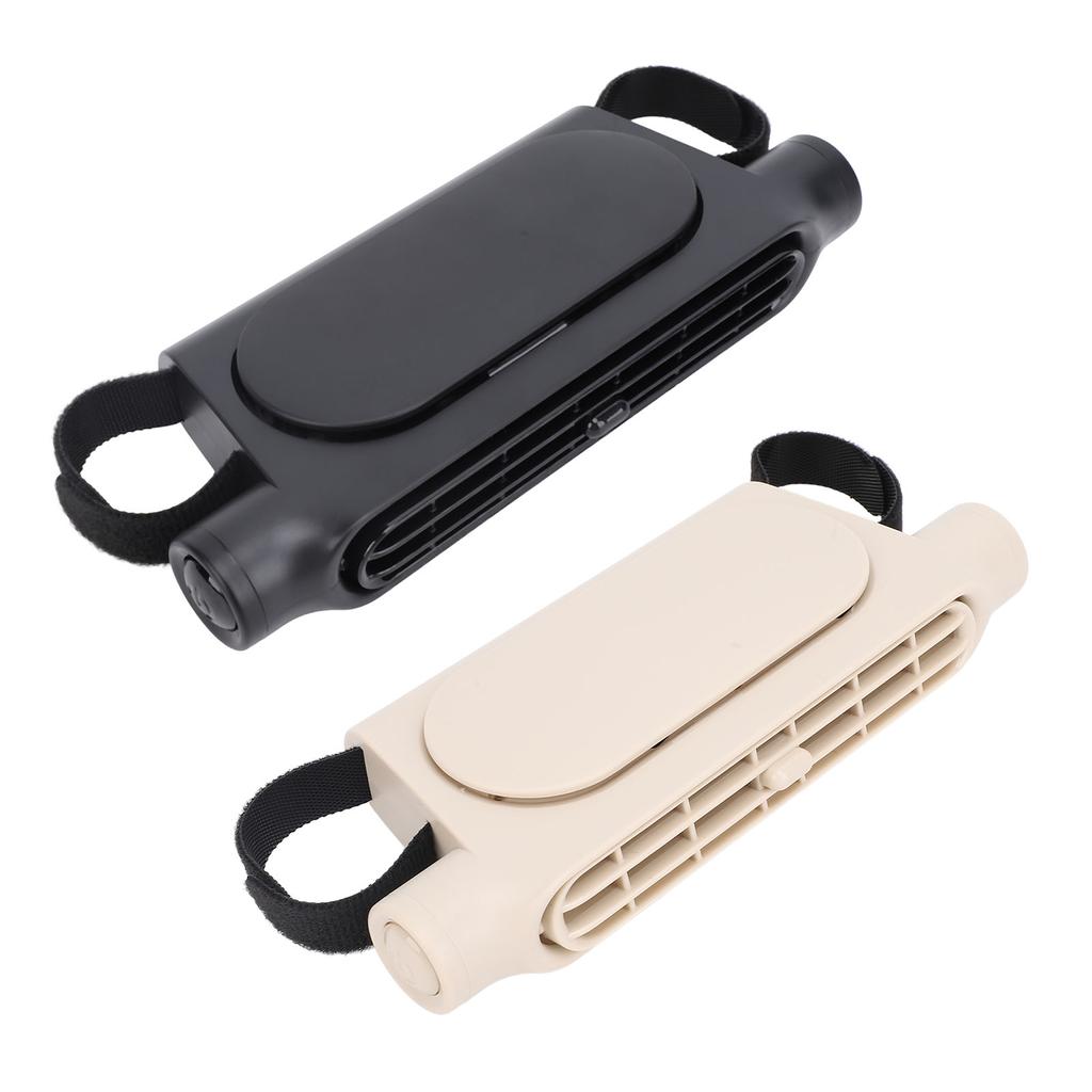 Вентилятор для автомобильного сиденья USB без лопастей, угол наклона 3 скорости, регулируемый тихий вентилятор для подголовника автомобиля для уличного отдыха