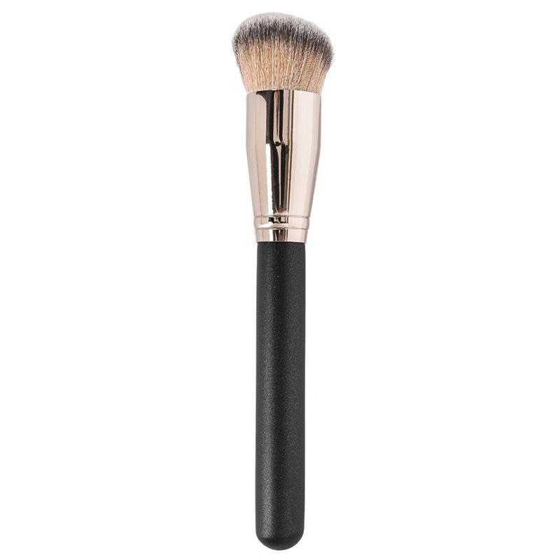 270 Round Head Concealer Brush for Flawless Application & 170 Foundation Brush with Soft Bristles for Beginners - Perfect for Covering Acne Marks.