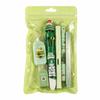 6Pcs/Set Cartoon Christmas Stationery Set Highlighter Pen Back To School Student Tools Gift Kit Eternal Pencil Eraser