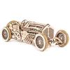 UGEARS Механические модели 3-D деревянные пазлы - Механический автомобиль Гран-при U-9