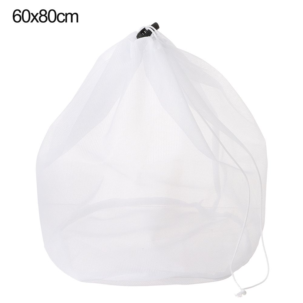 Socks 4 Sizes Fine Mesh Laundry Care Storage Pouch Bag Laundry Wash Bag Drawstring