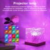 Проекционный светильник «Океанская волна» 16 цветов, окружающий ночник с эффектом водной ряби для спальни, детской комнаты, медитации, йоги, домашнего декора