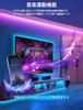IKERY LED Strip Light, USB RGB, Smartphone App Control, Dimmable, Color Adjustable, Music-Activated, Timer Mode, Ambient Lighting, Stylish LED Strip