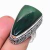 Натуральный зеленый лабрадорит драгоценный камень 925 стерлинговое серебро ювелирное кольцо размер 9 A9O37