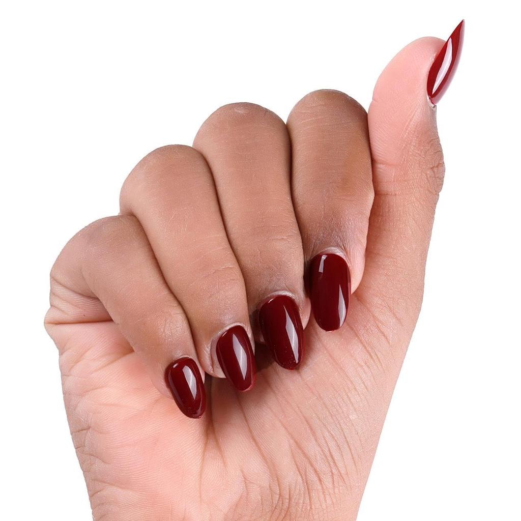 NAILWIND 24 шт. Накладные ногти | Натуральные короткие накладные ногти | Акриловые ногти полного покрытия | Натуральные накладные ногти, нежные и удобные для женщин и девушек