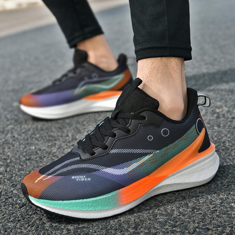 Подростковые кроссовки для бега Кроссовки для бега на длинные дистанции для урока физкультуры в средней школе Амортизирующая карбоновая пластина Red Rabbit 8 для марафона