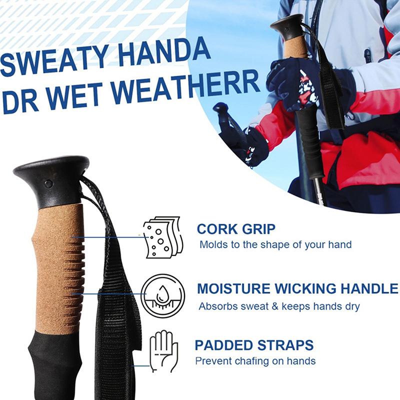 Аксессуар для ремонта ручки треккинговой палки Рукоятка Палка для ходьбы Для активного отдыха Скалолазание Альпинизм Кемпинг Путешествия