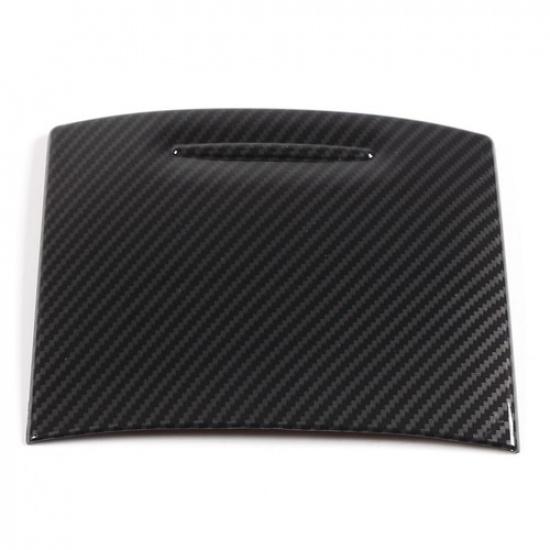 ABS Carbon Fiber Water Cup Holder Panel Trim For Infiniti G35 G37 2007-13