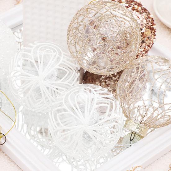 6 шт. небьющиеся рождественские шары украшения елочные подвесные шары уникальные праздничные украшения