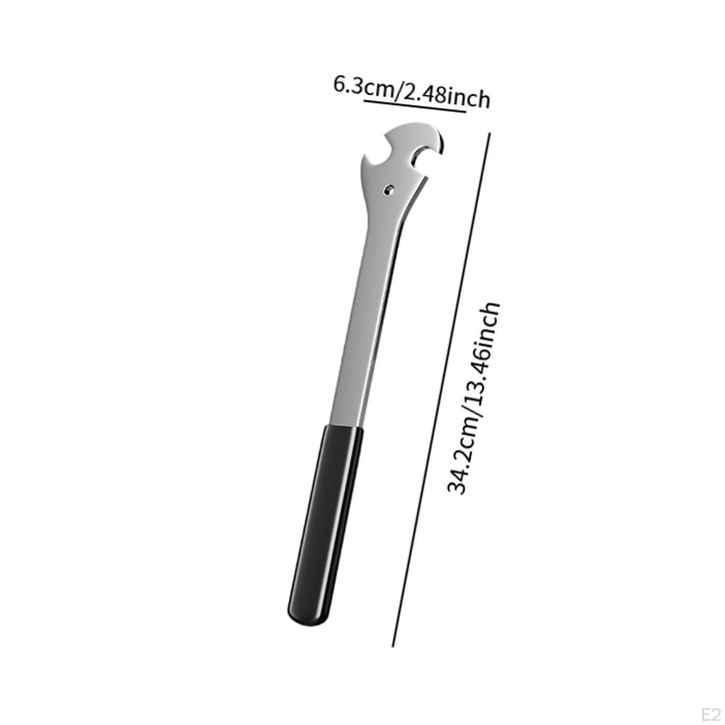 Bike Pedal Wrench Accessories Sturdy Universal Save Labors Multifunctional Extra Long Handle Removal