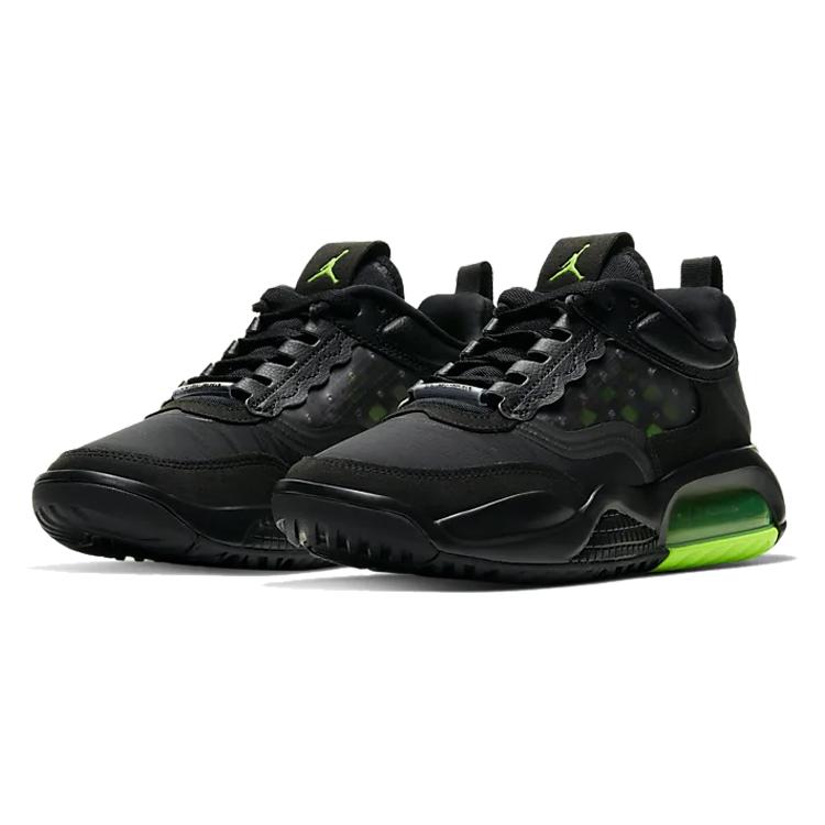 Air Jordan Max 200 Черный 'Черный Зеленый' Gs CD5161-003
