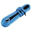 Winch Rope 15m Cable 7700lbs Nylon Trailer Recovery Towing Strap for SUV ATV UTV TrunkBlue