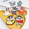 Crayon Shin-chan 3D Magnet & Sticker Set for DIY: Fridge, Shoes, Phone Case, and Car.