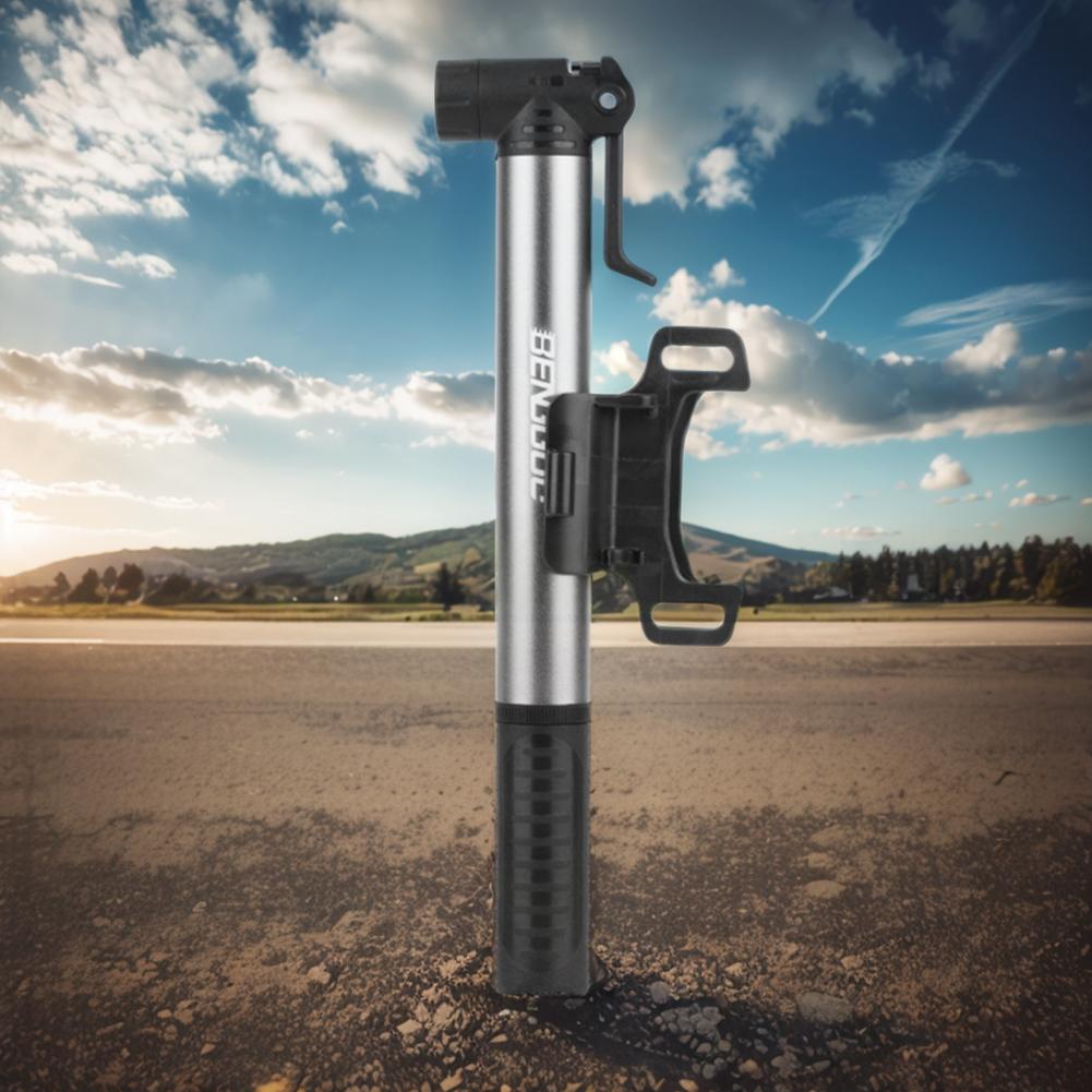 Портативный велосипедный насос 80 PSI подходит для Presta и Schrader, рамный насос для велосипеда, из алюминиевого сплава, для горного велосипеда, шоссейного велосипеда