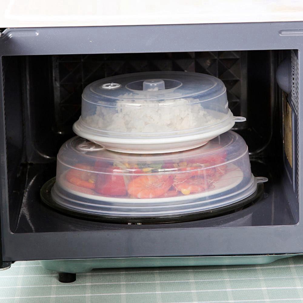 Vents Anti-Splatter Stackable Food Dish Sealing Cover Lid Kitchen Accessories Fresh Keeping Lid