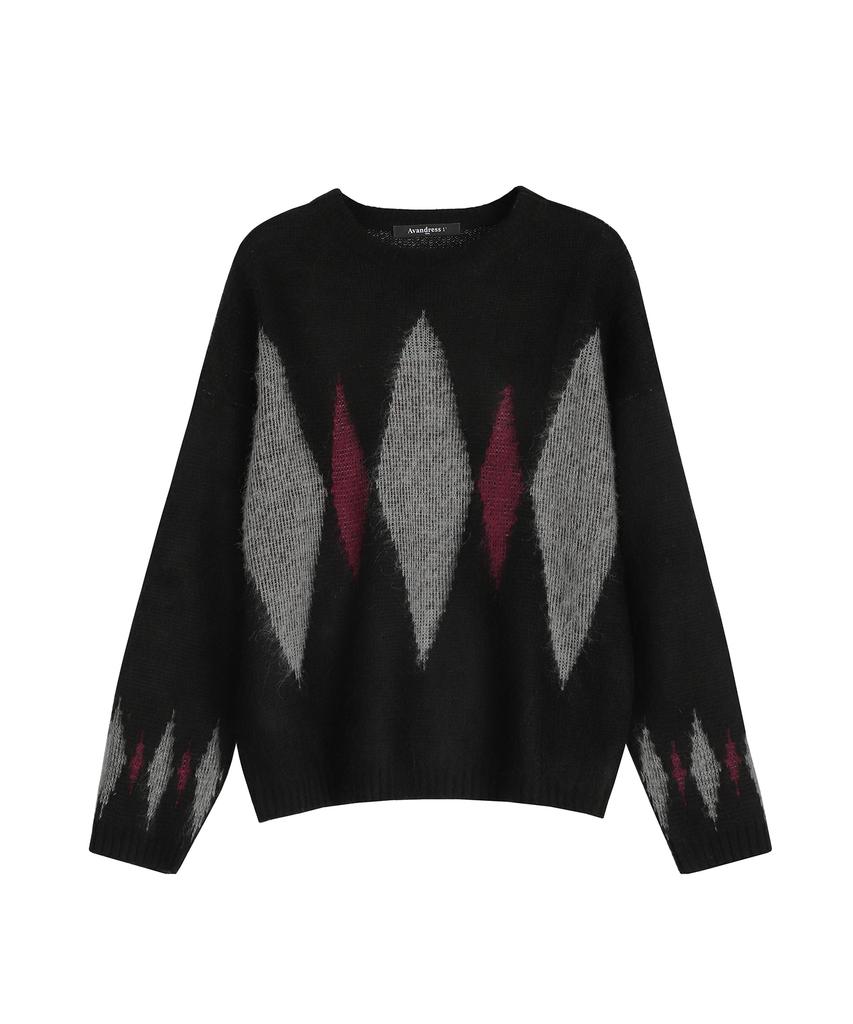 AVANDRESS Angora Diamond Knit - 3Col