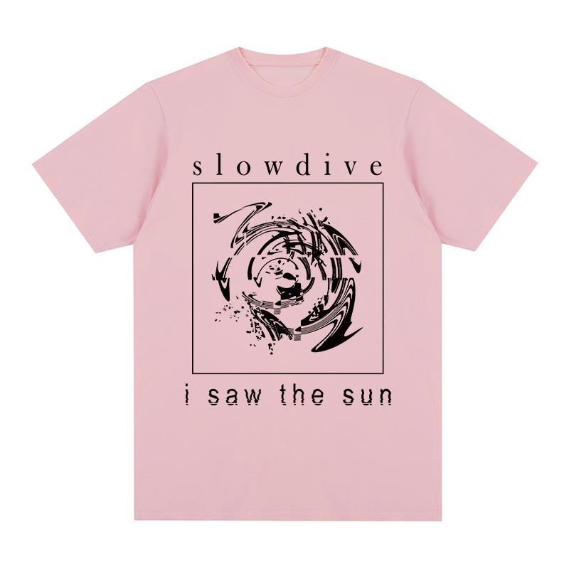 Slowdive Saw The Sun Vintage tshirt Fashion Casual Streetwear Cotton Men T shirt New TEE TSHIRT Womens tops