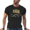 New 1986 Ayrton Senna F1 T-Shirt Summer Tops Custom T Shirts Design Your Own New Edition T Shirt Cute Tops Mens T Shirts Tshirt