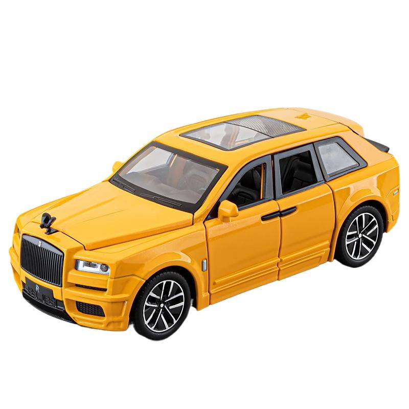 Модель легкосплавного автомобиля Cullinan в масштабе 1/32 со светом и звуком, игрушка премиум-класса для детей, коллекционное издание