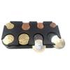 1Pc Car Organizer Rolls Plastic Pocket Telescopic Dash Coins Case Storage Box Holder Container Euro Coin Storage