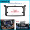 7 Inch 2 Din Car Radio Fascia for Toyota RAV4 RAV-4 2013+ Dashboard Frame Panel Trim Kit Car Stereo Dash