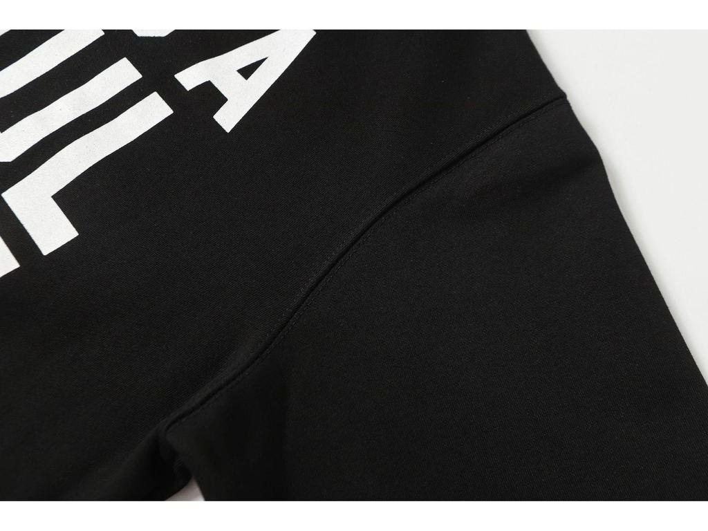 Модный американский стиль, свободная толстовка с длинным рукавом для мужчин и женщин - Высокая плотность, дизайн "Сироп от кашля"