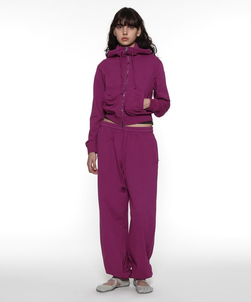 PARTIMENTO WOMEN Pwc Wide Leg Balloon Sweatpants_8 Colors (Type A)