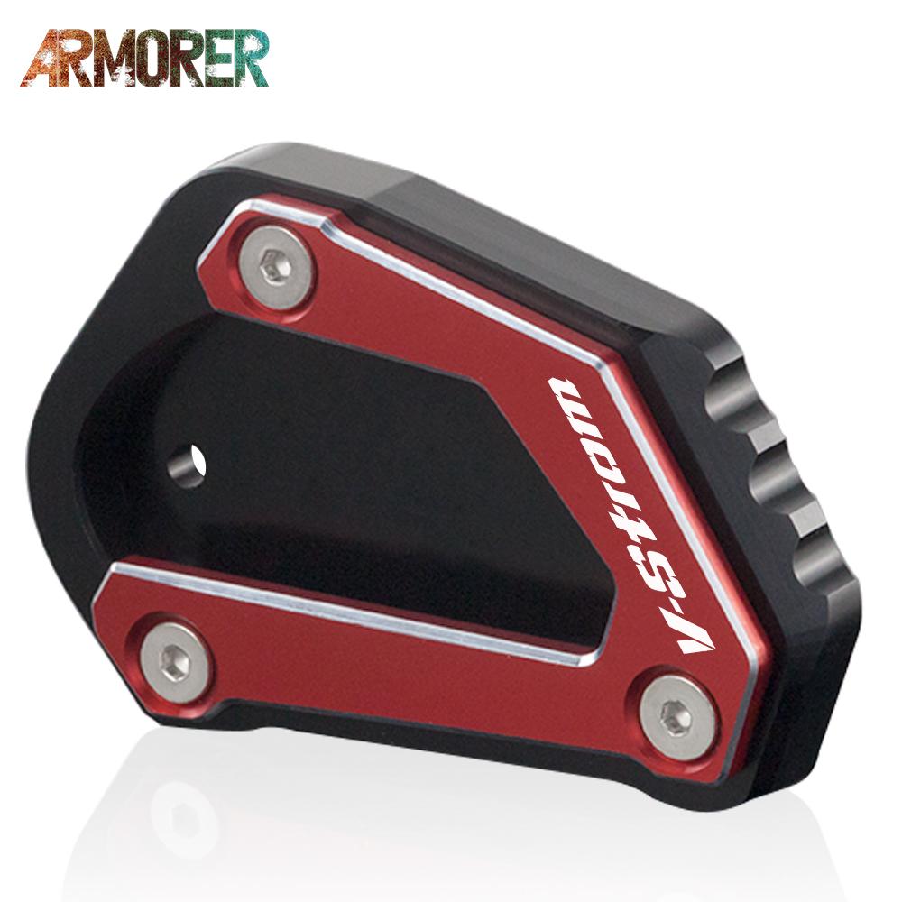 V Strom 650 аксессуары для мотоциклов для SUZUKI V-STROM 650/XT DL650 DL 650, боковая подставка, удлинитель, увеличитель