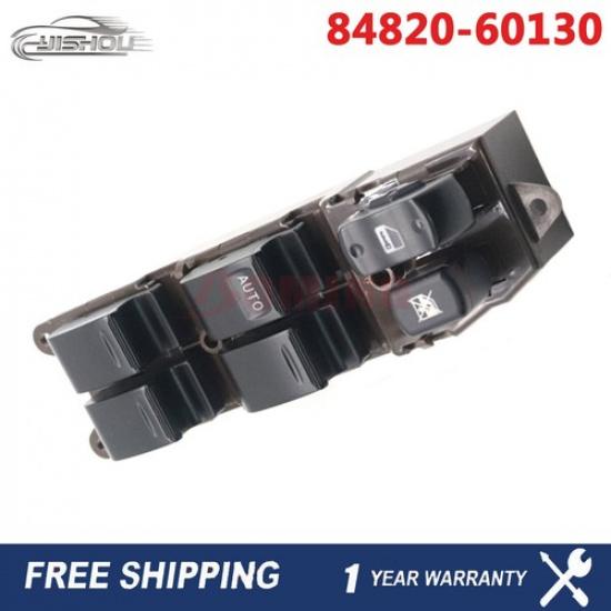 84820-60130 Power Window Switch For Toyota Land Cruiser Driver Side New