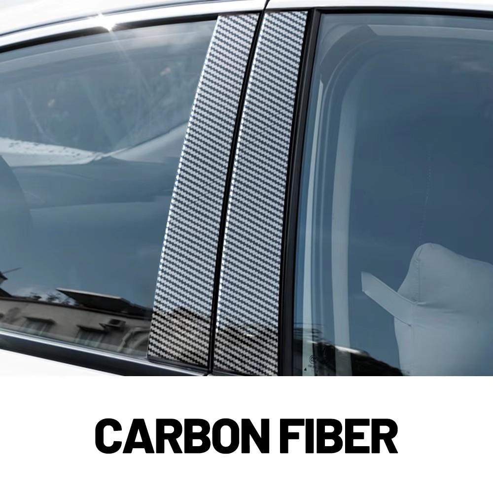 For Jeep Renegade 2015-2020 car window decorative cover center film pillar B C pillar sticker automotive parts