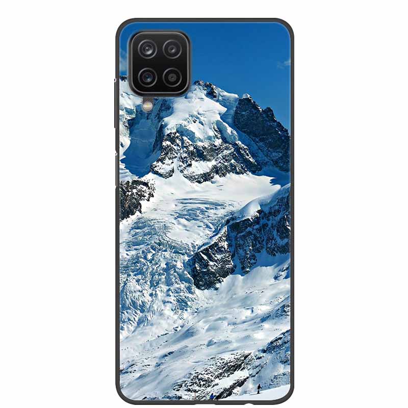 Чехол для Samsung A12 Мраморный Мягкий Силиконовый Задний Чехол для Samsung Galaxy A12 GalaxyA12 Nacho A 12 SM-A125 Чехол для Телефона Coque Fundas