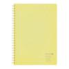 KOKUYO Soft Ring Notebook ME 50 Sheets 5mm Grid A5 Moon Lime KME-SR931S5Y
