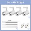Светодиодный трековый светильник COB Track Lamp Rail Lighting для 20/30/40 Вт домашнего прожектора для магазина одежды в помещении, светильника для спальни