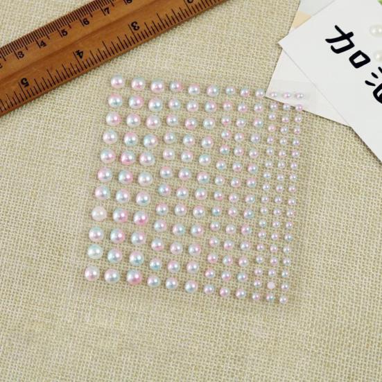 165Pcs/Sheet Functional Pearl Decal Convenient Lightweight Album Decoration