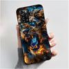 Чехол для ZTE Blade V40 Vita 8045/A72 4G Чехол Роскошный Дракон Милый Крутой Мальчики Девочки Черный Матовый Мягкий ТПУ Силиконовый Чехол Задняя Крышка