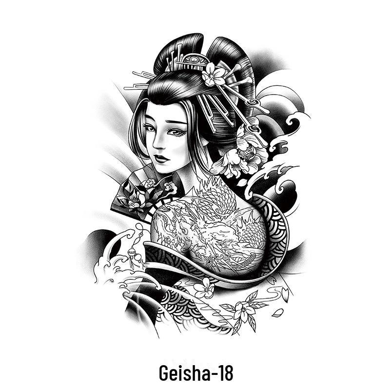 "Waterproof Semi-Permanent Herbal Tattoo Stickers for Men and Women - Durable Text Simulation Spot Tattoos"