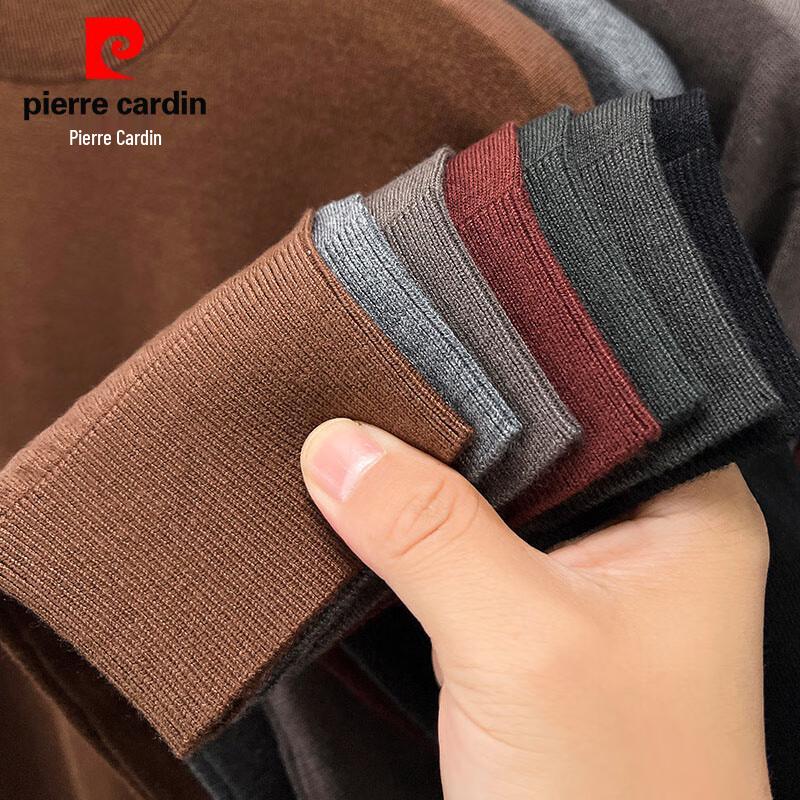 Мужской свитер с высоким воротником Pierre Cardin из смесовой шерсти