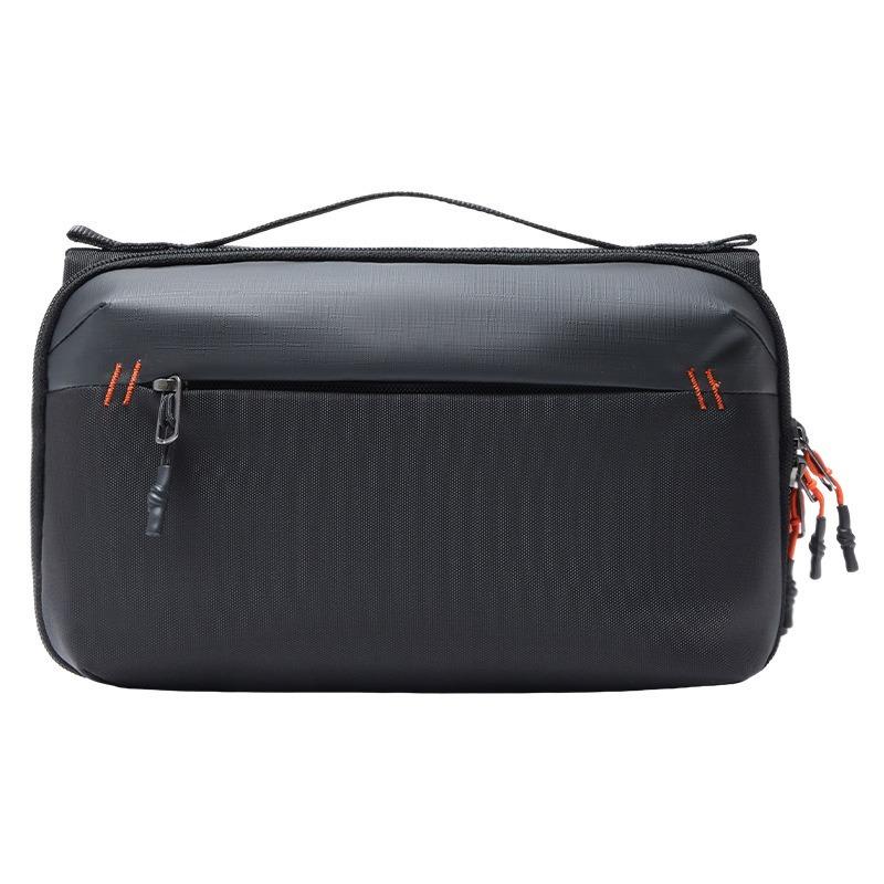 Four Fold Digital Storage Bag Large Capacity Portable Electronic Organizer Pouch for Power Bank Cable Gadgets Commuter Travel Daily Use