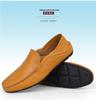 High Quality Men Casual Shoes Genuine Leather Mens Loafers Luxury Designer Moccasins Versatile Male Slip-On Shoes Driving Shoes