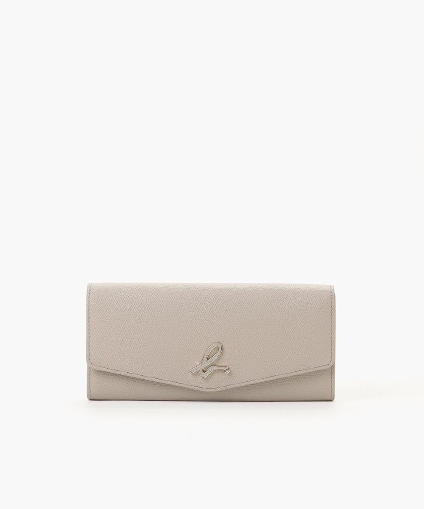 Wallet Long Wallet Free Beige [Agnès B] TAW05-07 Women's