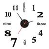 DIY Luminous Wall Clock, Mute, with Installation Accessories, Diameter 40cm