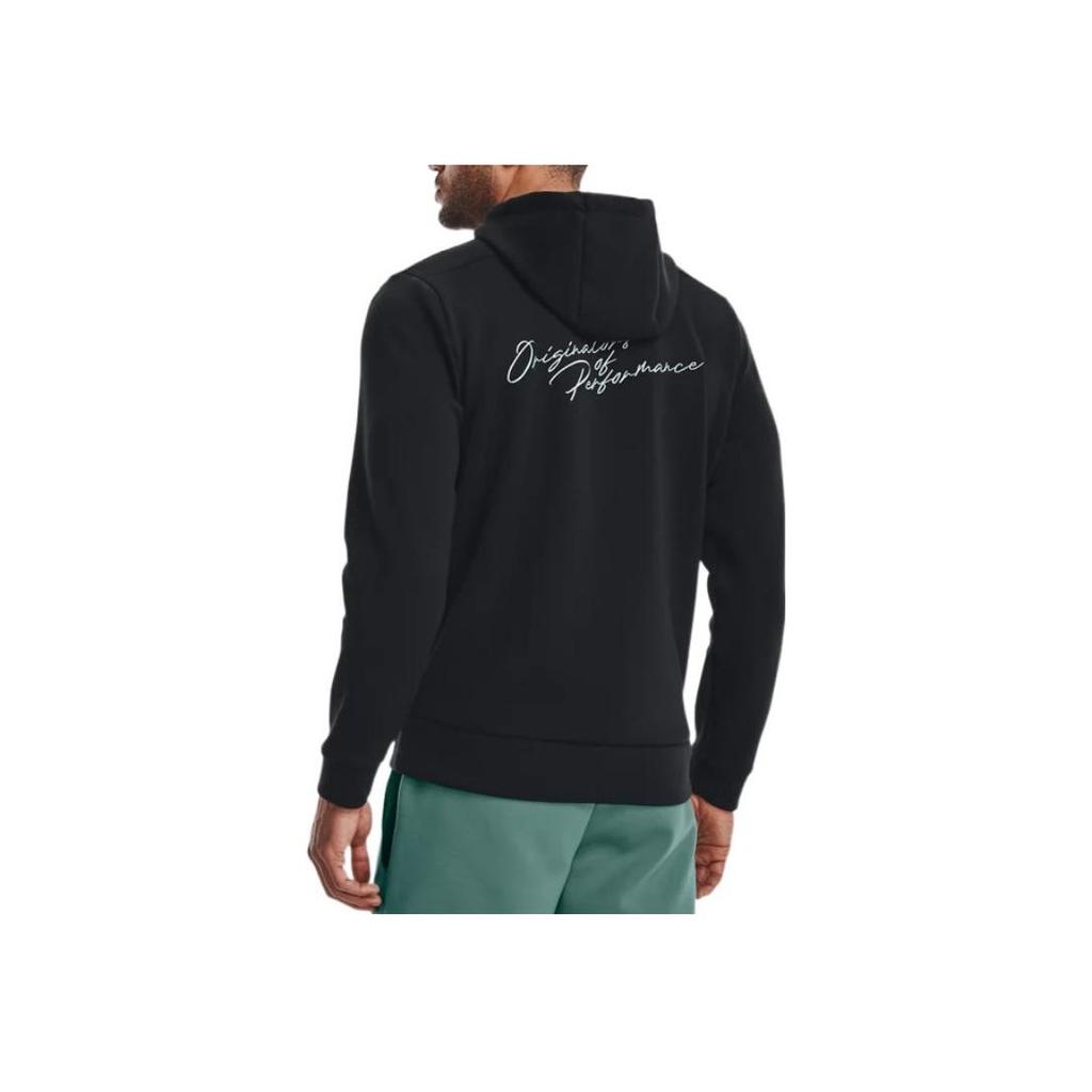 Under Armour Повседневная трикотажная толстовка с капюшоном Summit Series для мужчин, черная 1370415-001