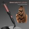Wired Curling Brush Multi-functional Thermal Brush Fast Heating Negative Ion Round Brush Electric Hair Straightening Curling Wand Tools