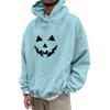 Unisex Casual Fashion Top With Drawstring Hoodie And Printed Sweatshirt