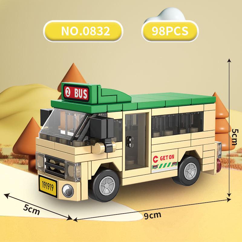 Образовательная модель гоночного автомобиля, совместимая с LEGO, игрушка из мини-строительных блоков