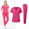 Women's Medical Scrub Set - European and American Style Nursing Uniform