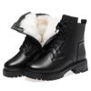 Ботинки женские зимние Большие размеры дропшиппинг Нескользящие женские зимние ботинки из натуральной кожи Теплые женские ботильоны