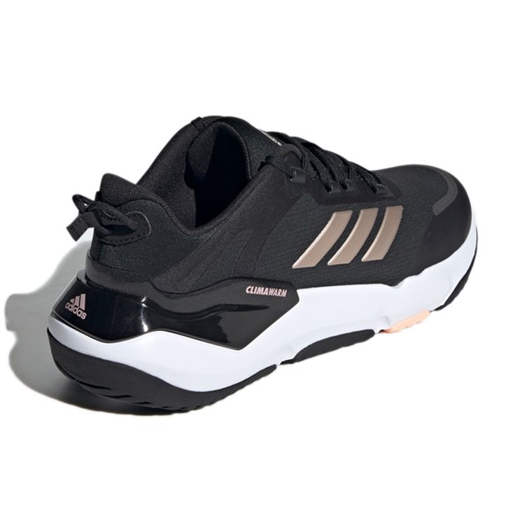 Adidas Climawarm Cruiser Модные Прочные Кроссовки с Низким Верхом для Повседневной Носки Женские Кроссовки Черно-Золотые GZ6072