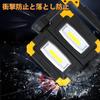 [Disaster Preparedness Supplies] Kitazawa Shoji LED Floodlight, Outdoor Rechargeable LED Work Light, IP67 Waterproof, Work Light for Fishing and